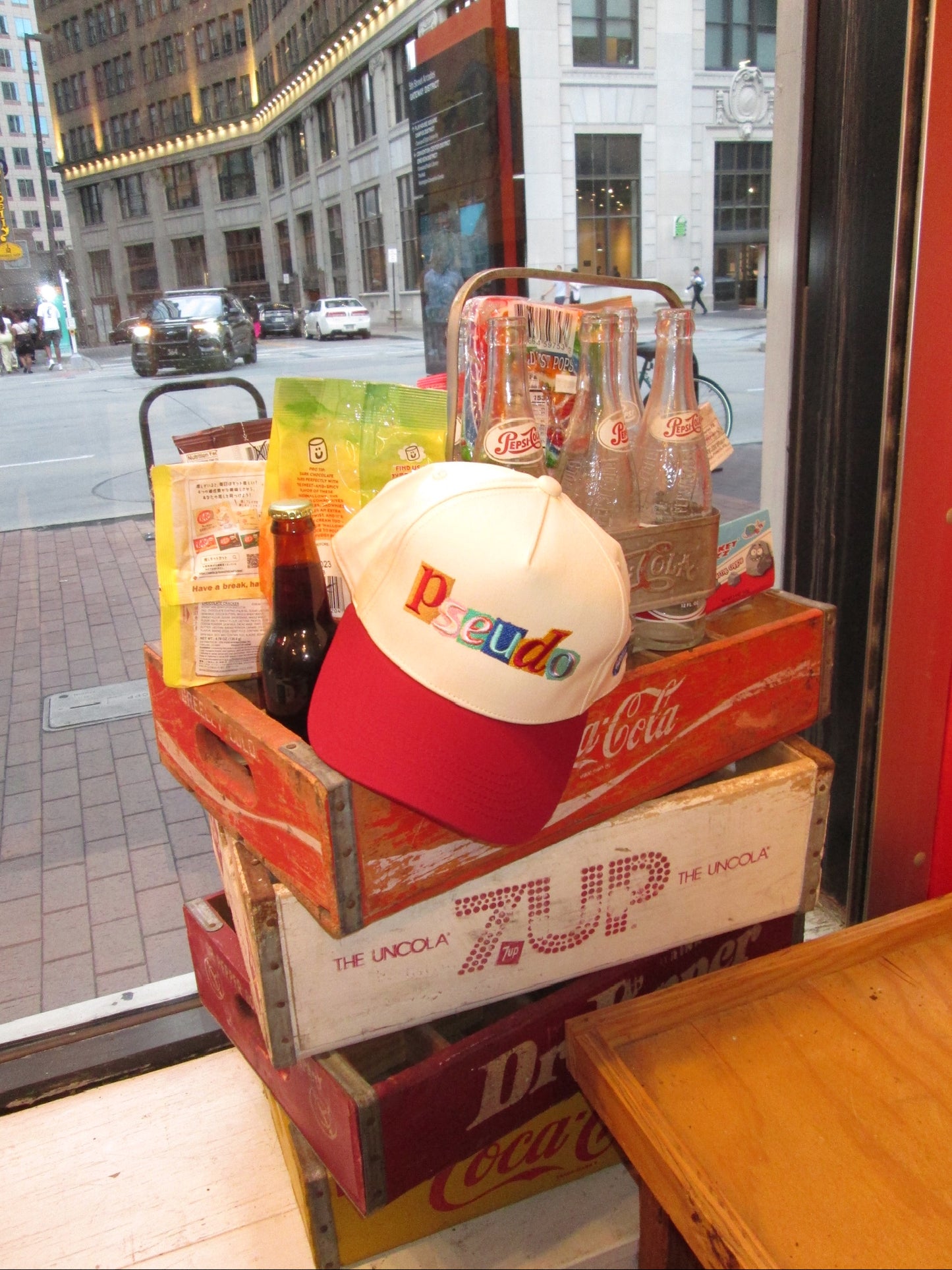 Pseudo Stitch Celebratory Trucker Hat