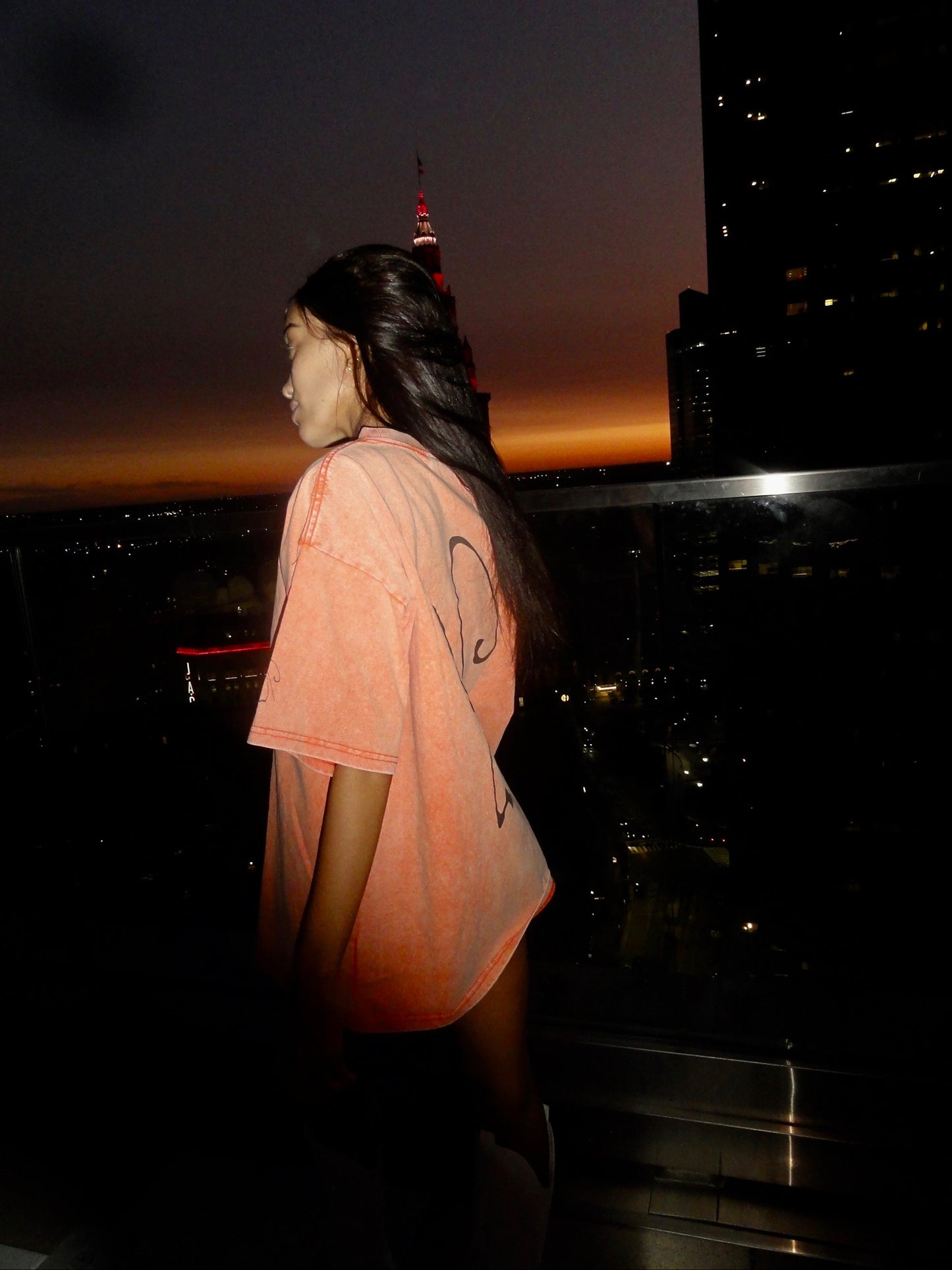 Companion Tee: Orange & Brown