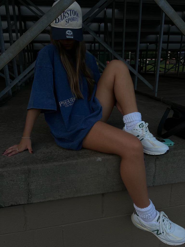 Companion Tee: Navy
