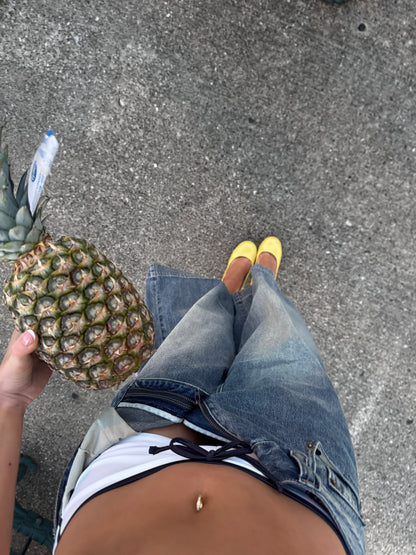 Vintage Denim Capris