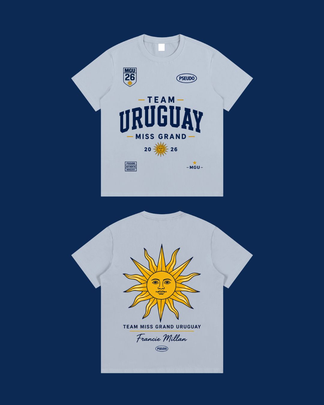 Miss Grand Uruguay Tee 🇺🇾☀️👑
