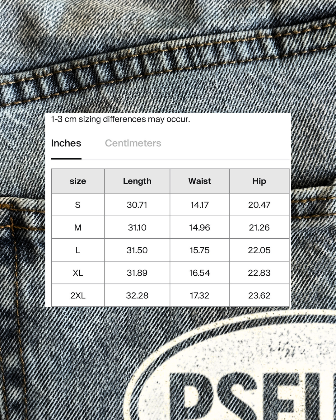 Vintage Denim Capris