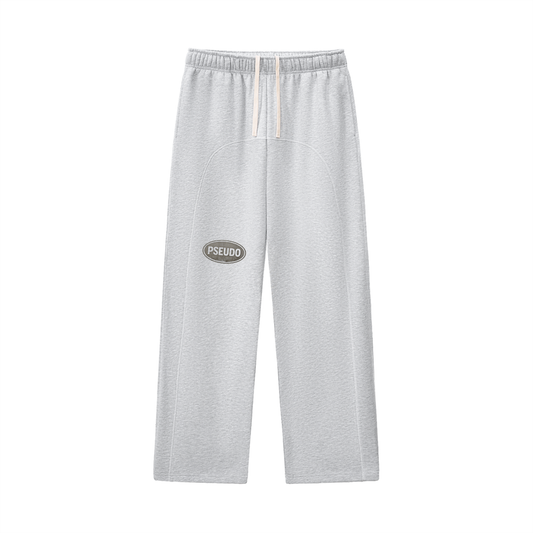 Contrast-Stitched Fleece Sweatpants