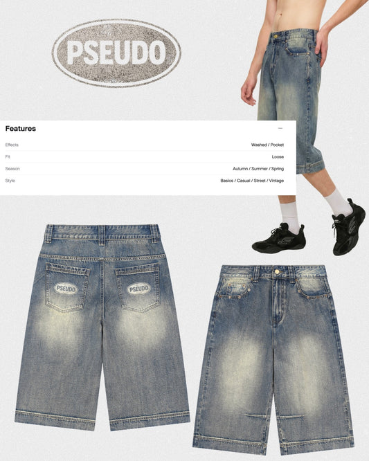 Vintage Denim Capris