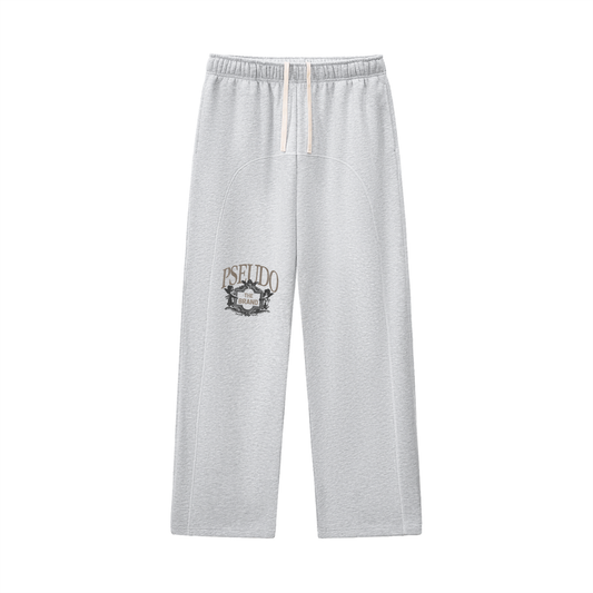 Contrast-Stitched Fleece Sweatpants