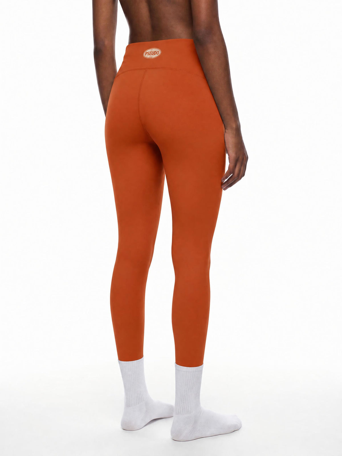 The Fallwell Sculpt Leggings in Rust